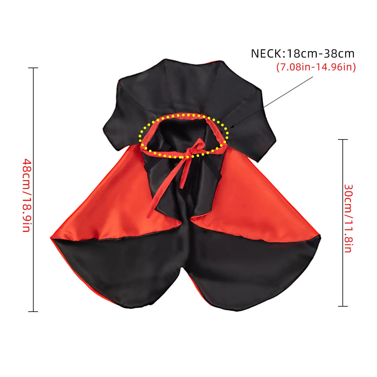 Halloween Pet Costume Cape for Cats and Dogs - Wizard Magic Cosplay, Cute and Breathable Design