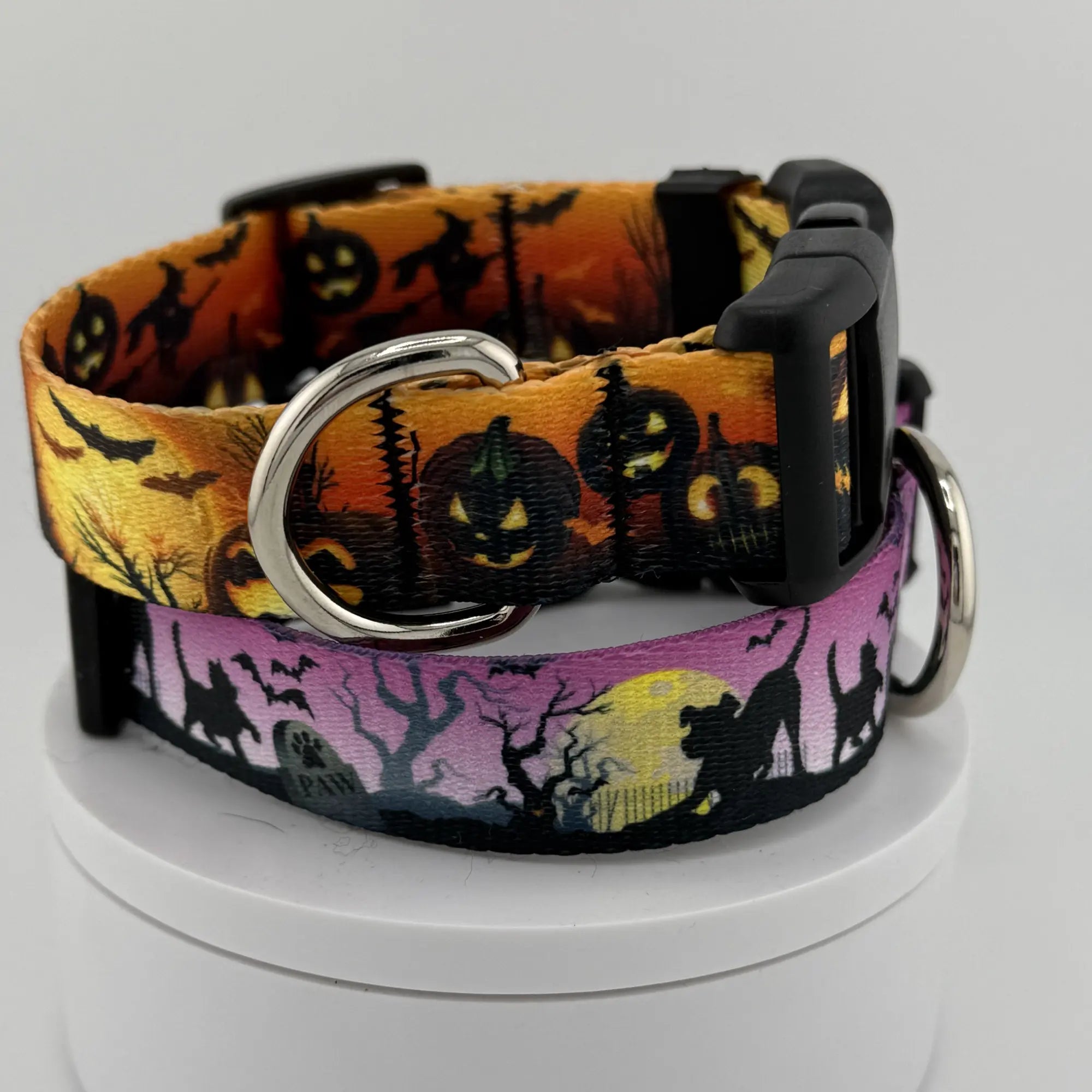 Halloween-Themed Dog Collar, Eerie Pet Accessory