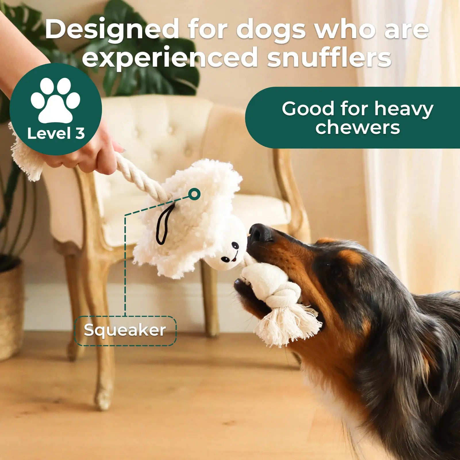 Boba Time Interactive Snuffle Toy for Dogs - Engaging Sniffing Feeding Toy for Training and Stress Relief