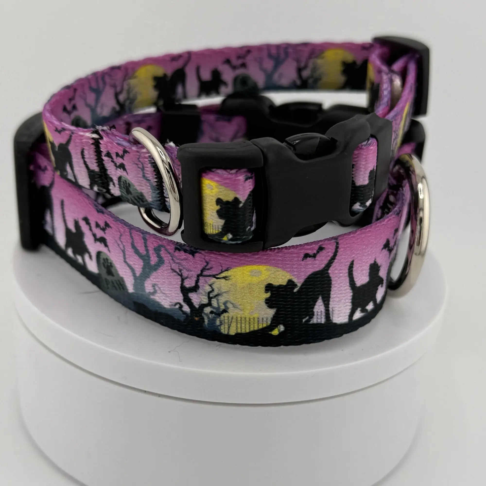 Halloween-Themed Dog Collar, Eerie Pet Accessory