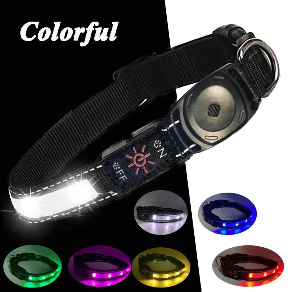 Premium Dog Collars Compatible with Apple AirTag Trackers
