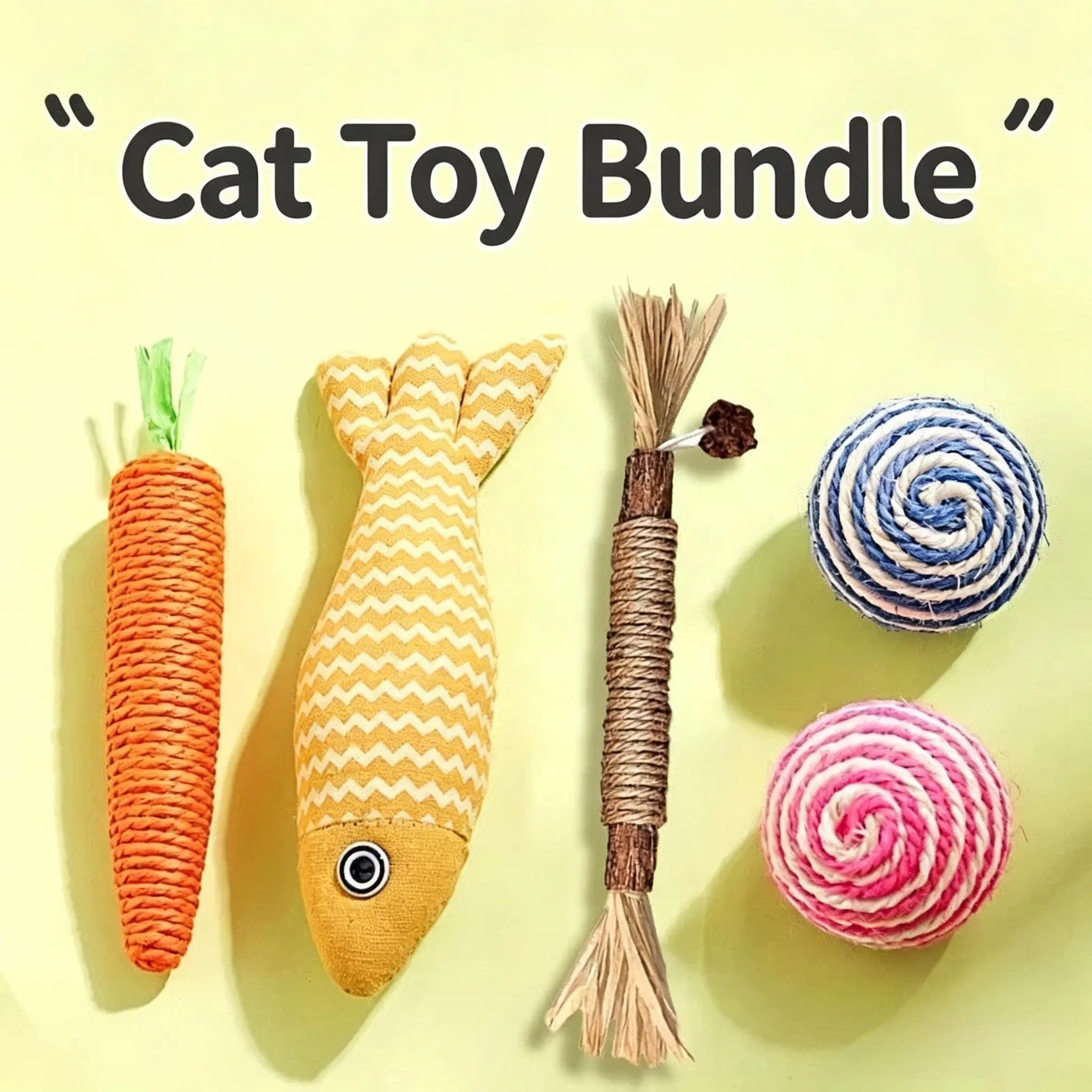 Premium Natural Silvervine Cat Chew Sticks - Edible Teeth Cleaning Toys and Catnip Alternative