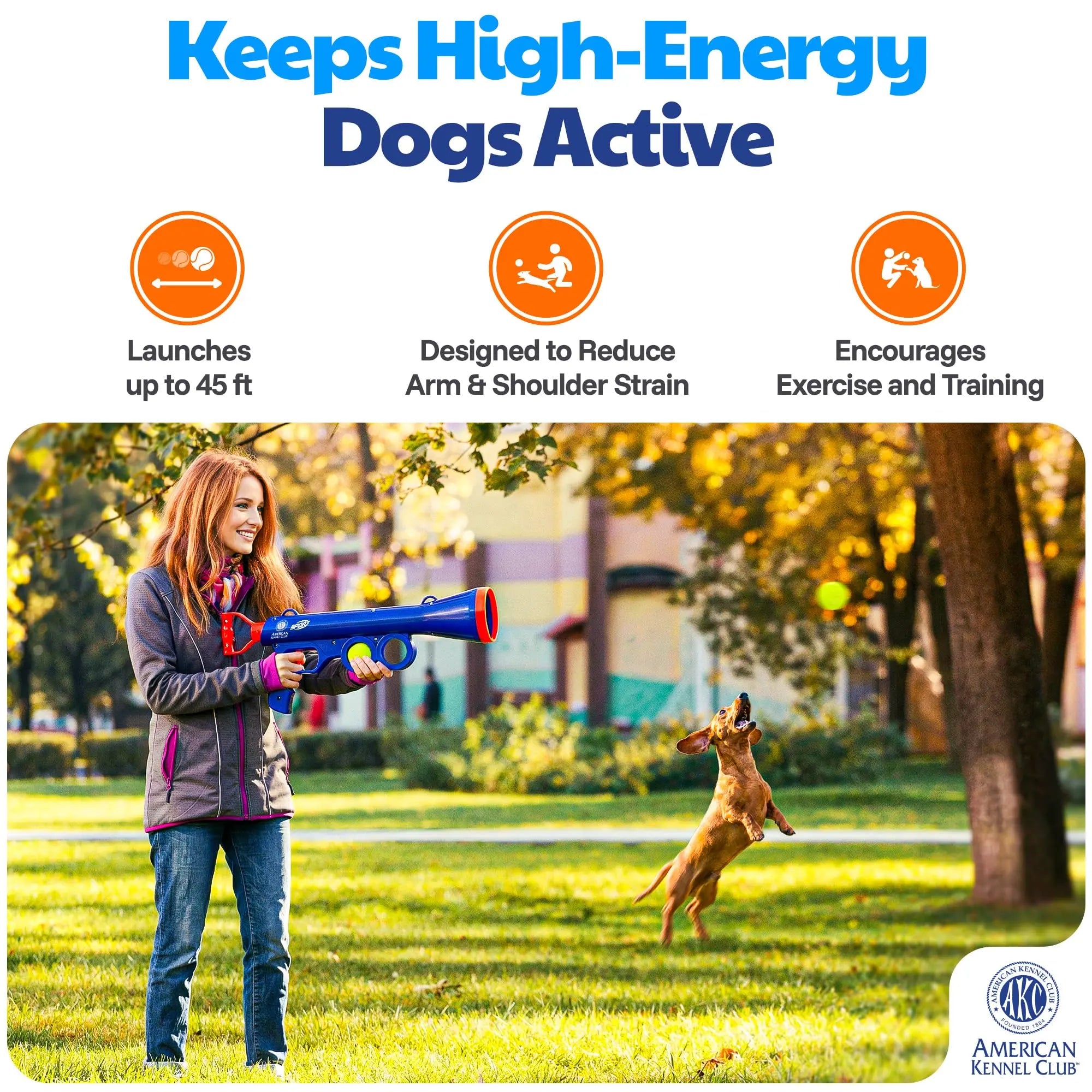 Professional Dog Ball Launcher for Interactive Engagement and Play