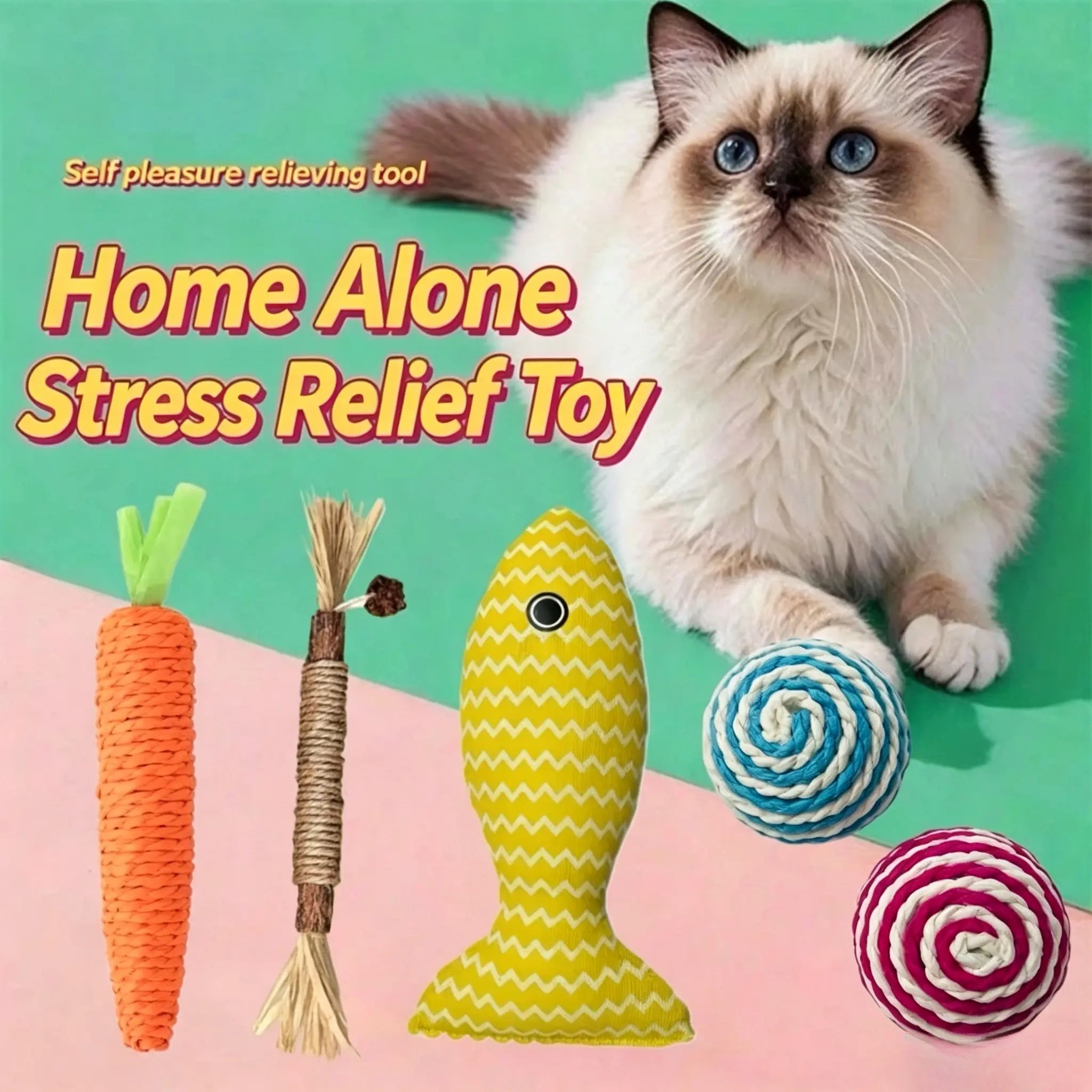 Premium Natural Silvervine Cat Chew Sticks - Edible Teeth Cleaning Toys and Catnip Alternative