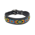 Dodger Trail Artisan Padded Beaded Dog Collar