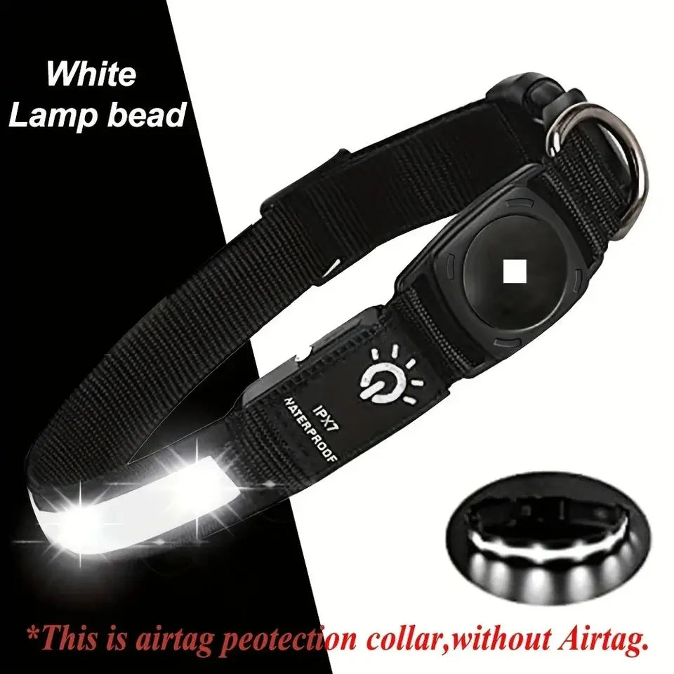 Premium Dog Collars Compatible with Apple AirTag Trackers