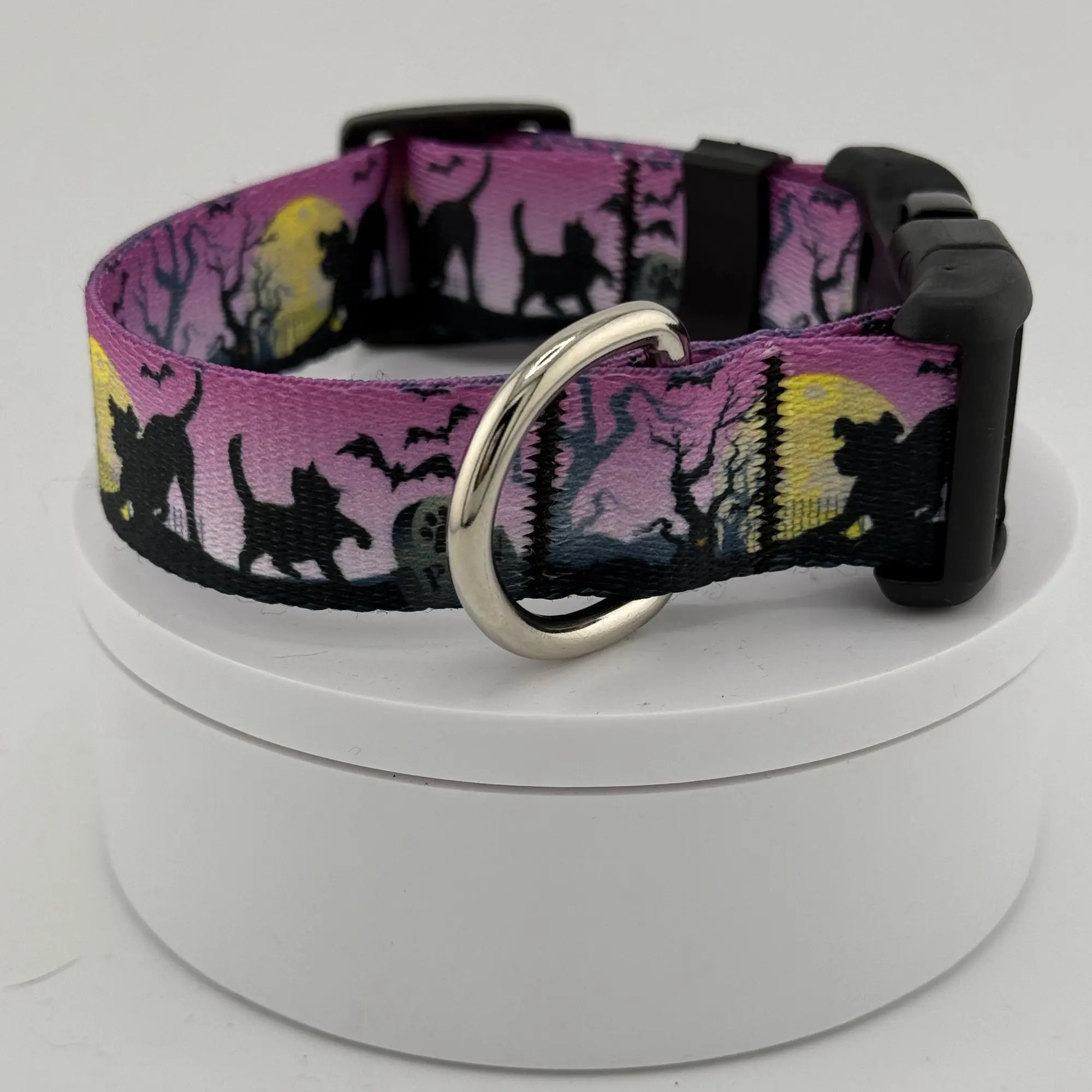 Halloween-Themed Dog Collar, Eerie Pet Accessory